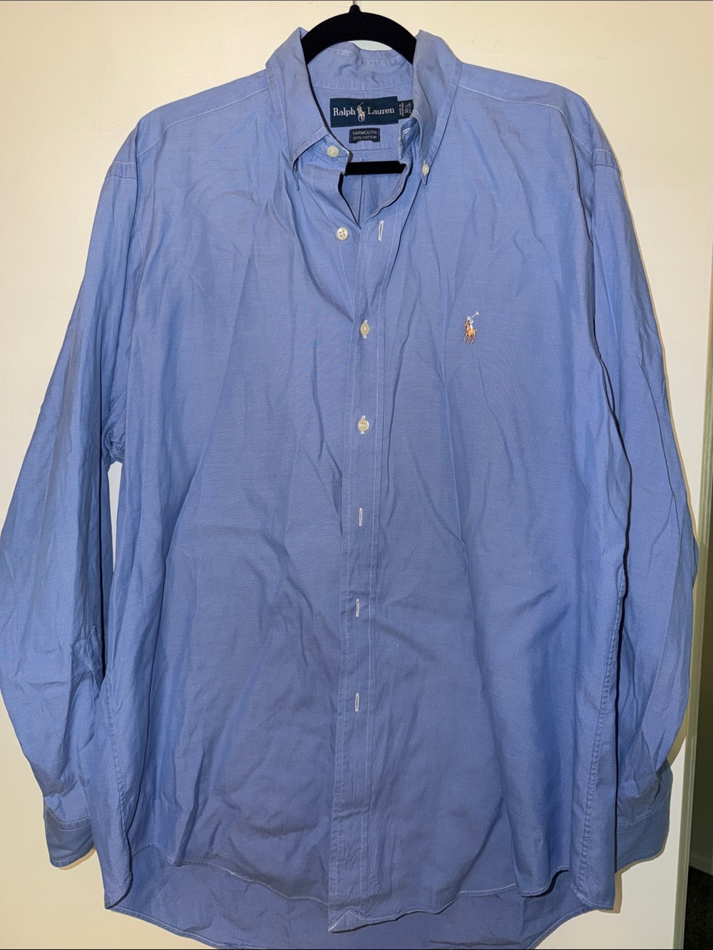 Ralph Lauren Blue Yarmouth Button Down